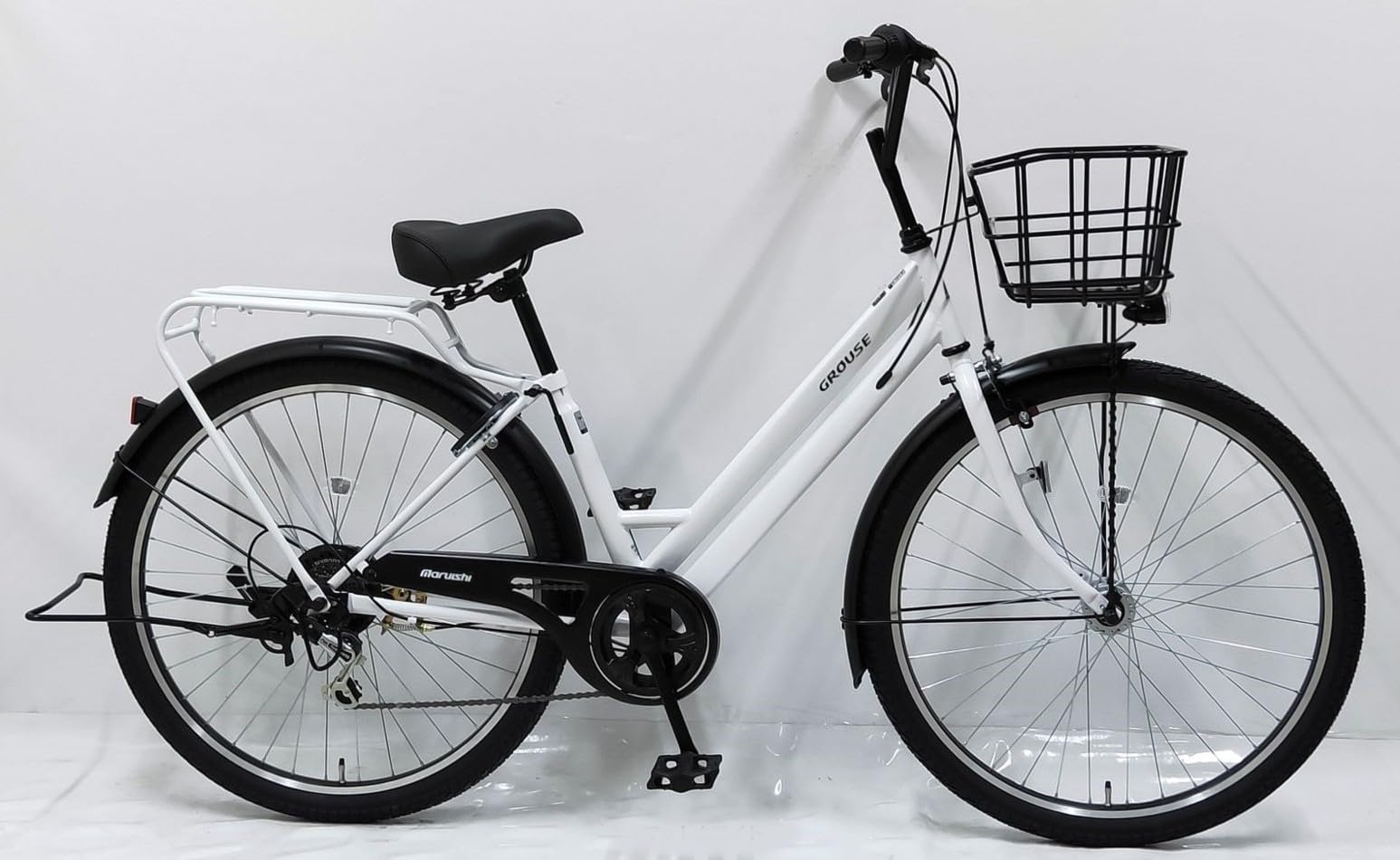 Amazon | 丸石サイクル グラウス 6段変速 26インチ オートライト