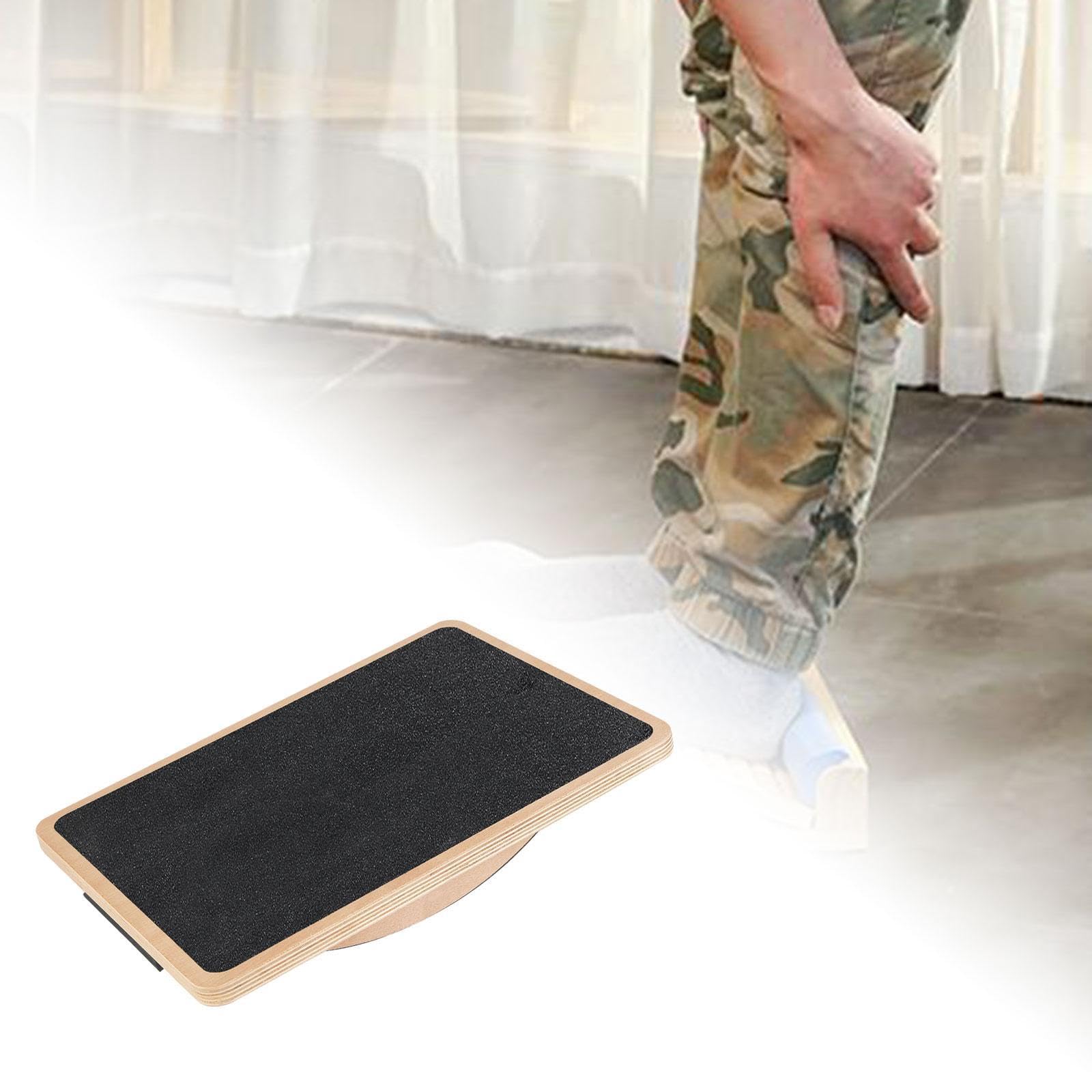 Tabla de Equilibrio de Madera para Hombres Y Mujeres, Ideal para Ejercicios de Equilibrio Y Estabilidad.