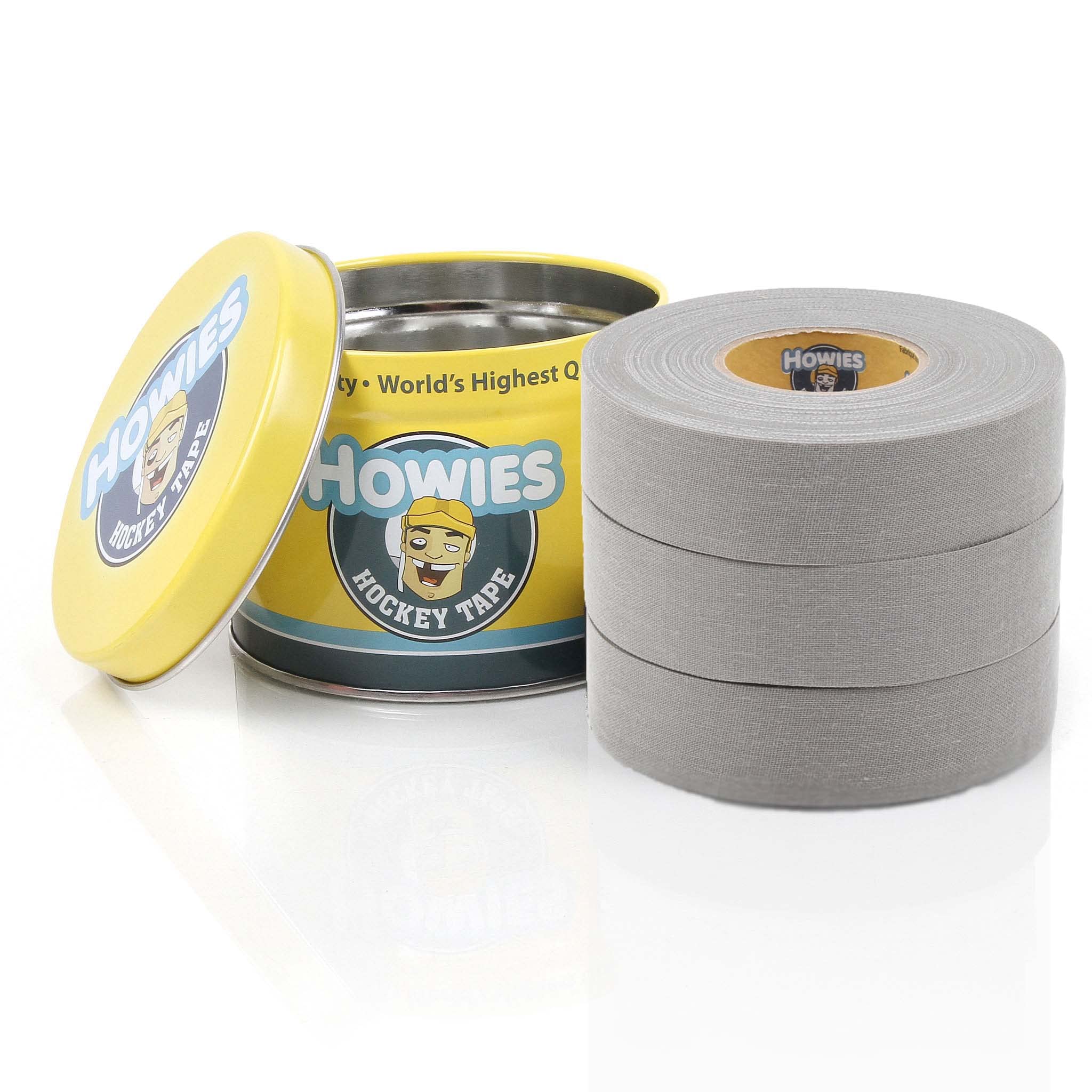 Howies Colored Cloth Hockey Tape – 1-Pack or 3-Pack – Premium 1