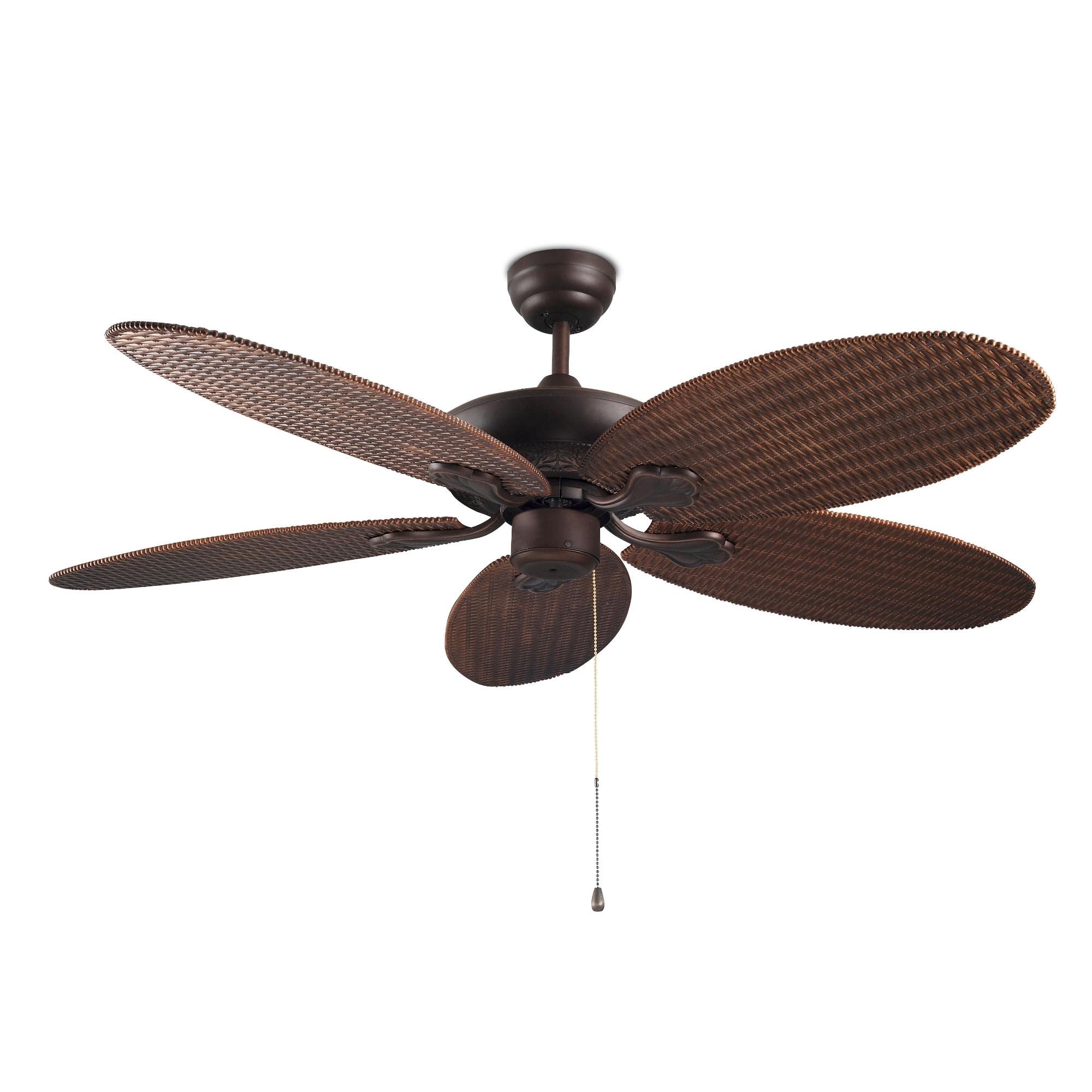 Phuket Ceiling Fan Copper Brown