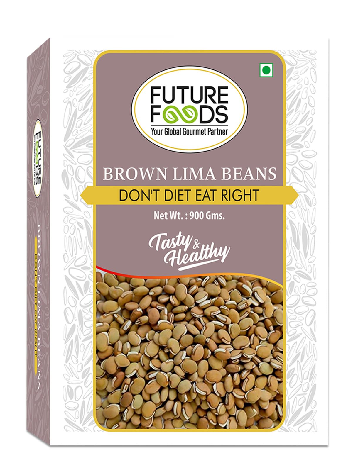 Future Foods Premium Brown Lima Beans 900g | High in Fiber & Protein | Heart Healthy & Gluten-Free | Low Fat & Low Sodium | Rich in Dietary Fiber & Iron |Supports Digestion & Bone Health (B09Y59T6CM) Amazon Price History, Amazon Price Tracker