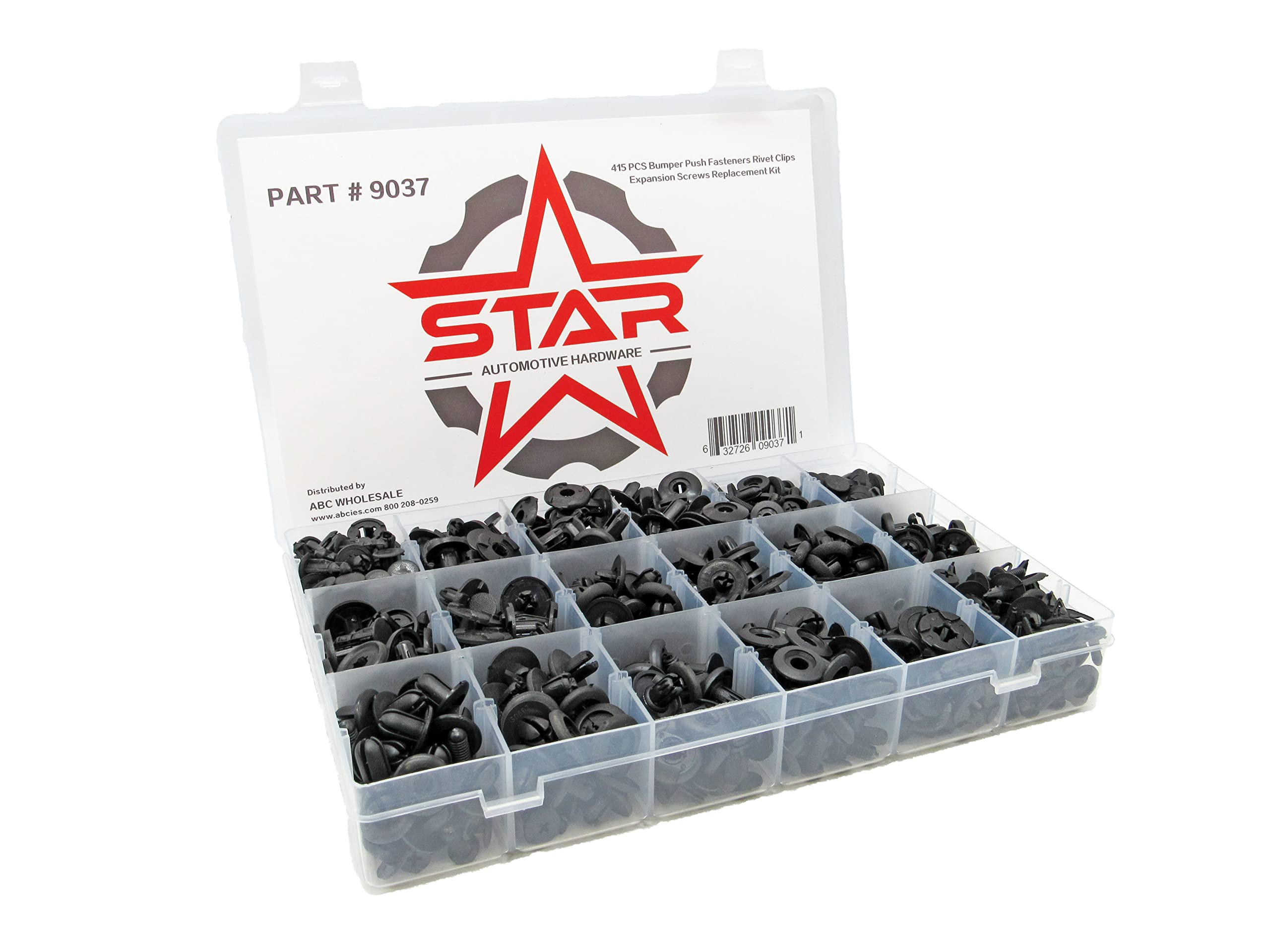 Amazon.com: Car Door Trim Panel Clips Kit Set B (415 Pieces) 18