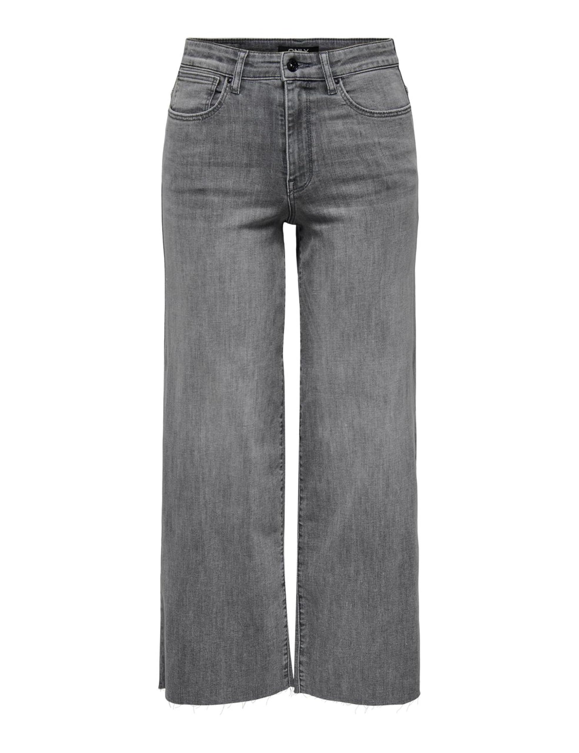 ONLY Onlann-Madison HW Crop WD Dnm Soo619Noos, Medium Grey Denim, XS / 34L Mujeres