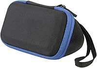 Vista 7 de co2CREA Funda de viaje rígida de repuesto para 3 altavoces portátiles Bluetooth (funda negra + interior rojo)