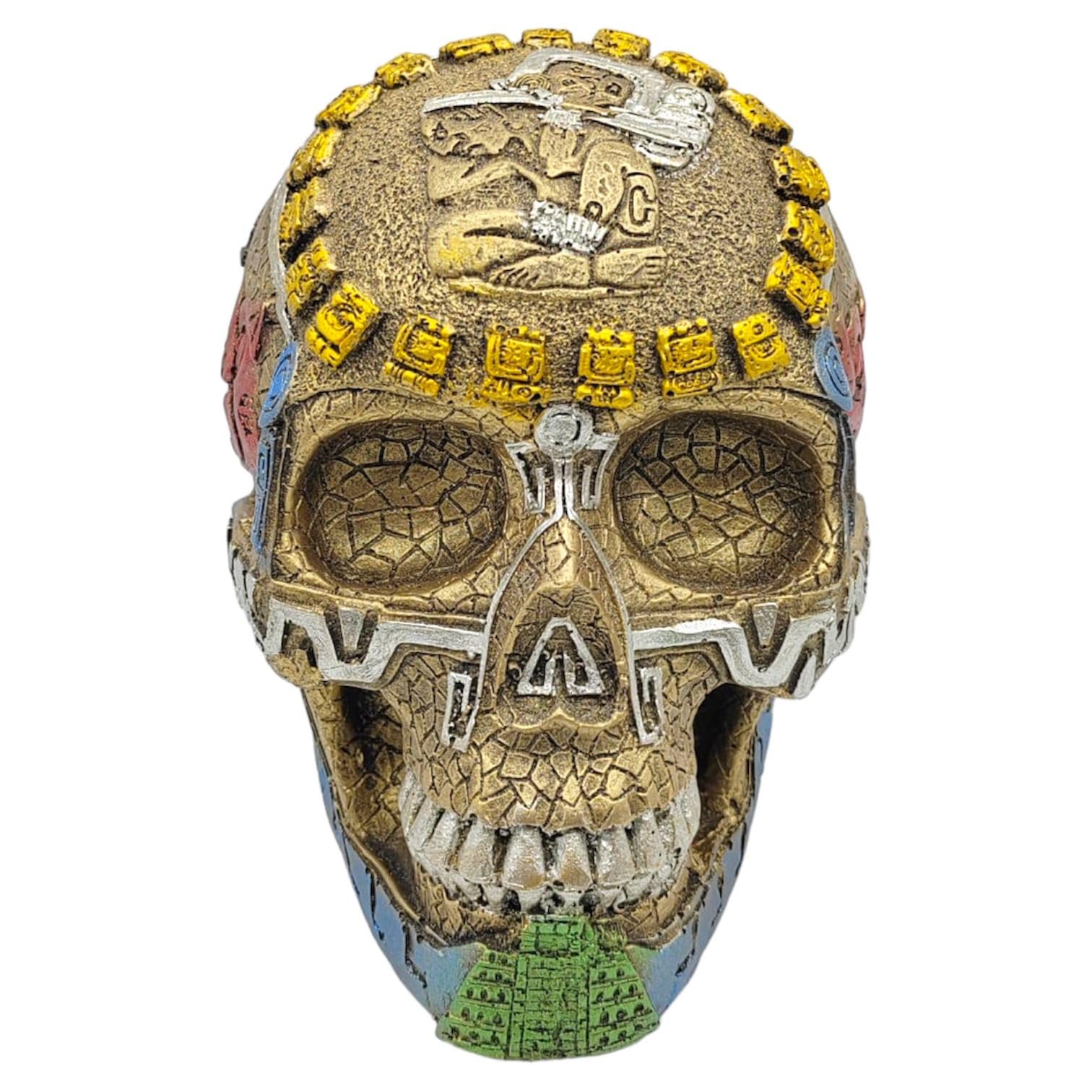 Amazon.com: Decorative Skull with Variety of Designs (Mayan 