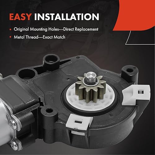 Miniatura 5 de A-Premium Motor eléctrico de elevación de ventana compatible con GMC Safari 2002-2005 y Chevrolet Astro 2002-2005, lado delantero derecho del