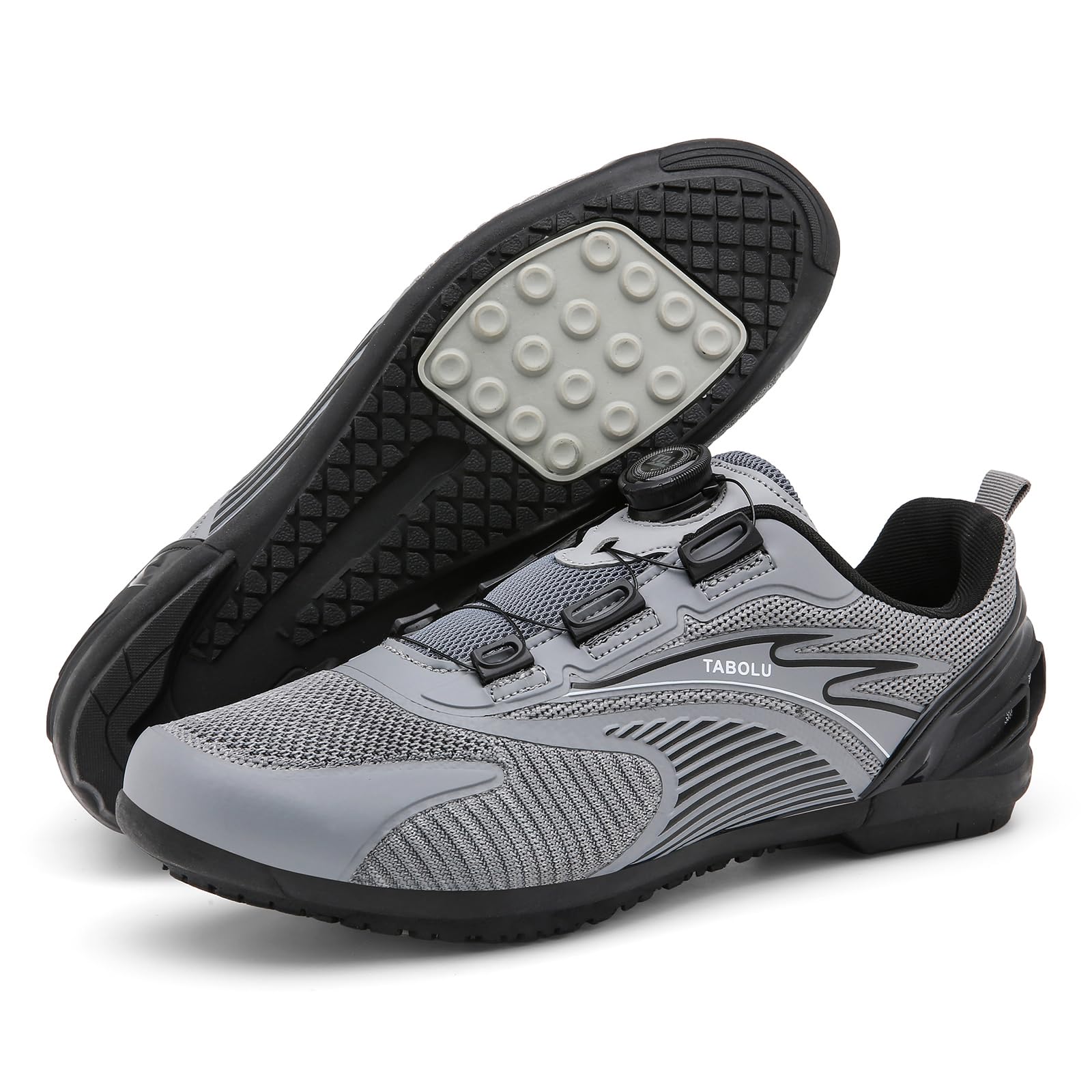 Herren MTB-Radschuhe Mountainbike Fahrradschuhe Outdoor-Radschuhe Gummisohle Nicht rutschernde atmungsaktiv
