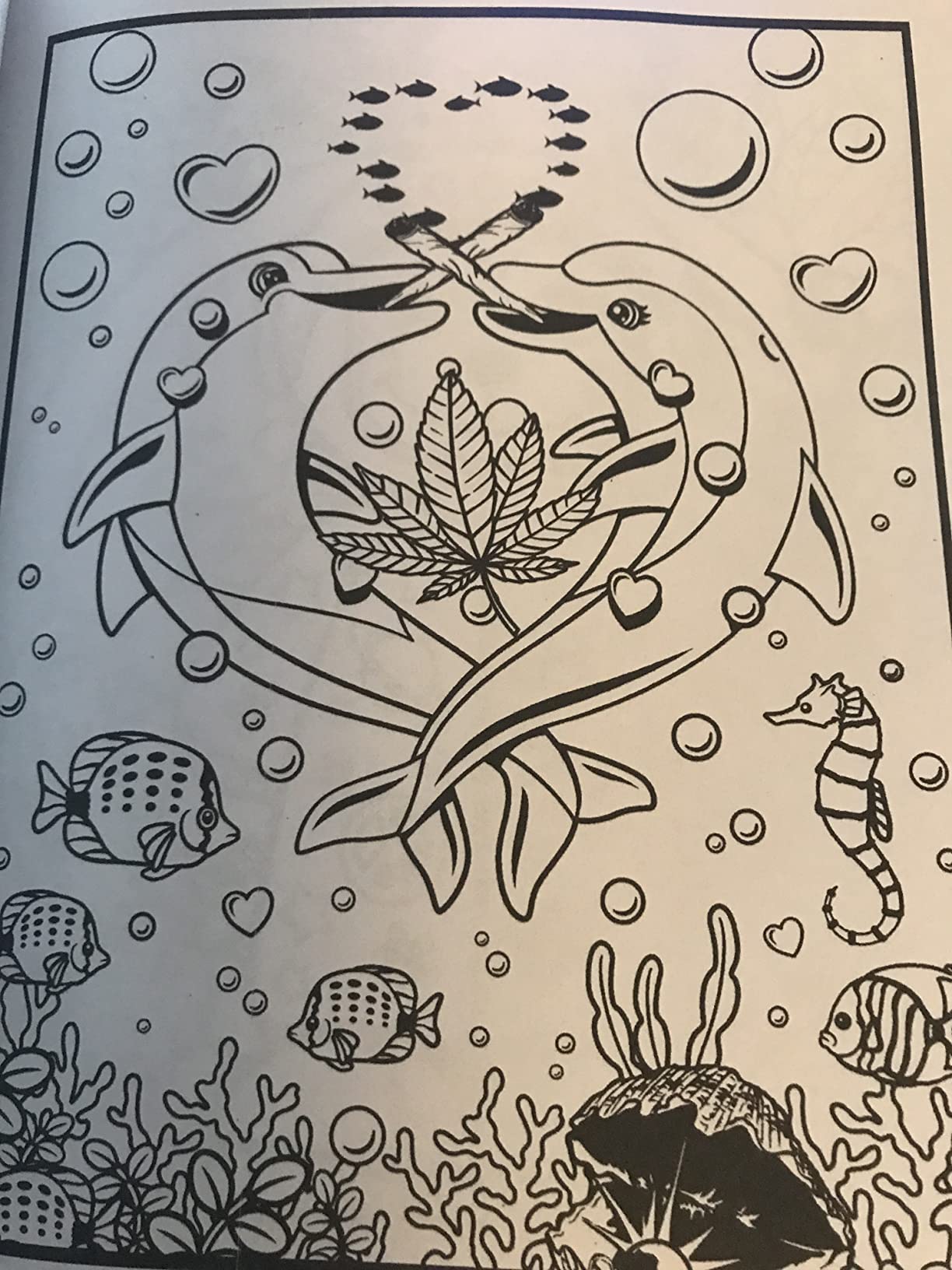 Amazon.com: Lisa Frank Stoner Coloring Book: Psychedelic Coloring Books ...