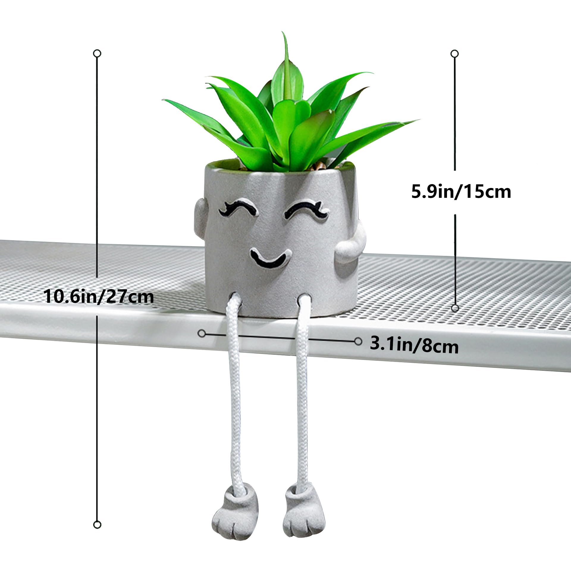 Pianta artificiale in vaso, piante finte decorative per stanza, accessori per camera da letto, piante grasse finte per interni, con gamba appesa, per casa, ufficio, scrivania, soggiorno,