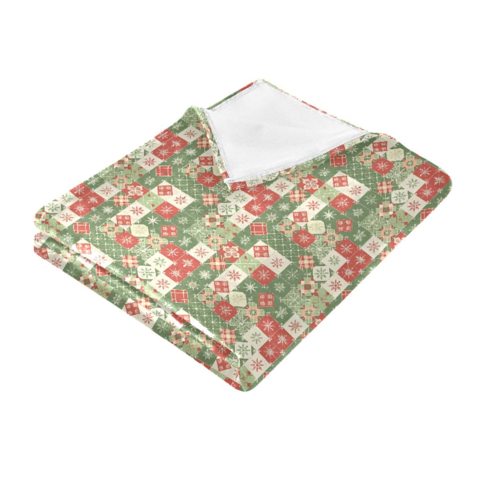 Couverture flocon de neige pour ne plus avoir froid sur votre grand canapé de salon