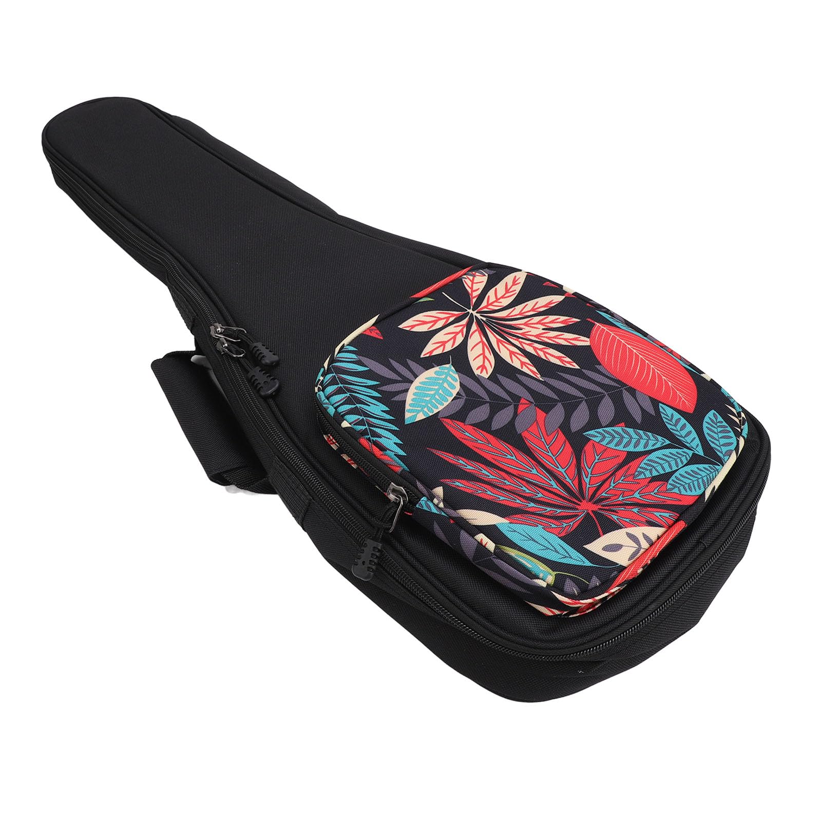 Zaino da Viaggio per Ukulele, con Tasca Extra Large, Comodo Trasporto, Protezione in Spugna Spessa per Ukulele (21 Pollici)