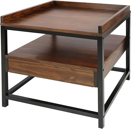 Casual Home Mesa auxiliar Horizon con cajón