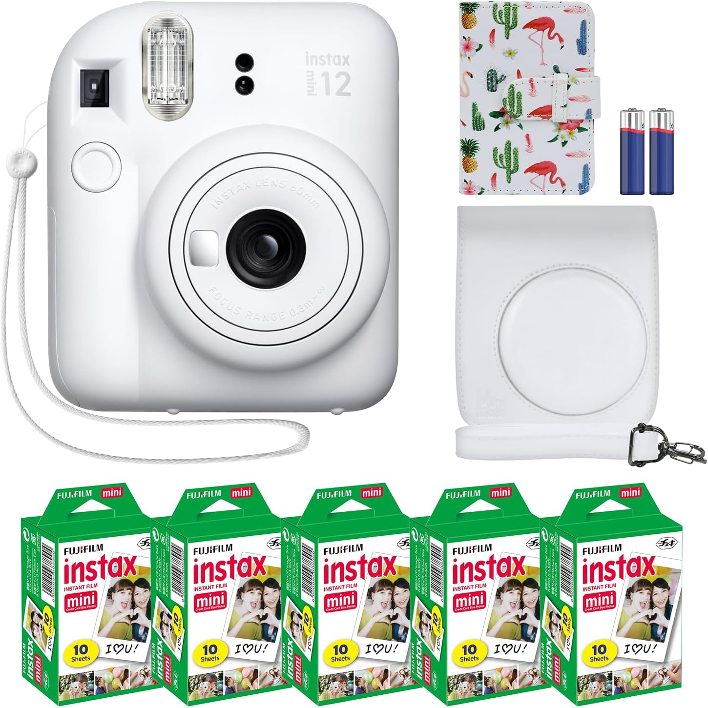 Amazon.com : Fujifilm Instax Mini 12 Instant Camera + MiniMate ...