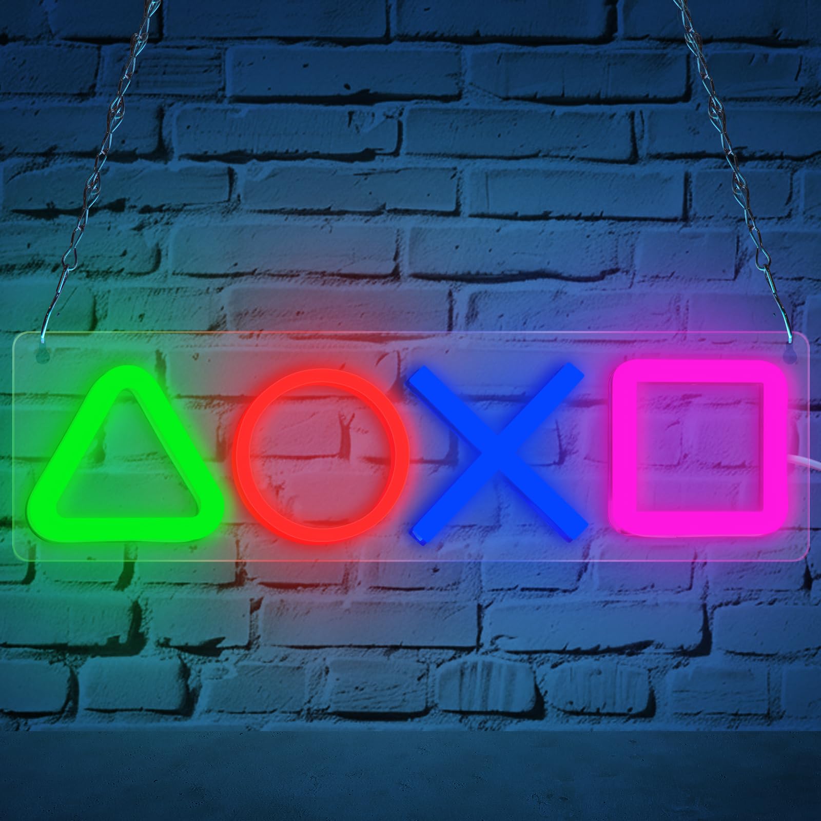 HOTUT Game Neon Sign, LED Gaming Neon Light for Wall Decor USB Powered Neon Lamp