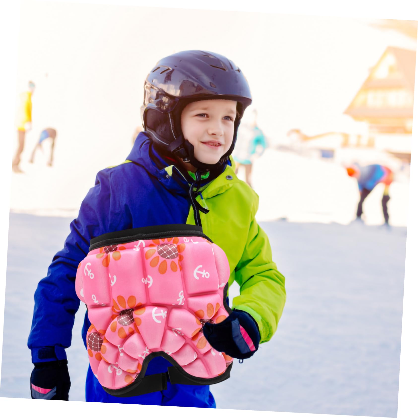 ARTSEWPLY Fall Sports Protection Pants for Soft Padded Safety Shorts for Cycling Skiing and Skating Drop Butt Cushion with Tailbone Protection