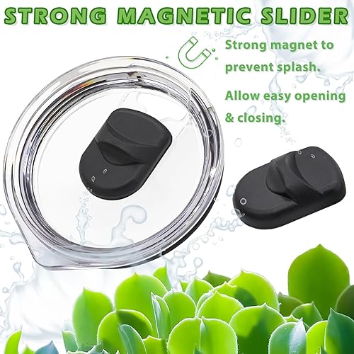 Miniatura 4 de YETI Rambler - Tapa de vaso de 30 onzas para vaso Yeti Rambler, tapa de repuesto a prueba de salpicaduras para vaso Yeti Ozark Trail Old Style RTIC,