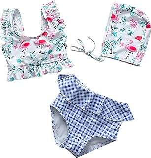 Amazon Co Jp 1 水着 ガールズ 服 ファッション小物