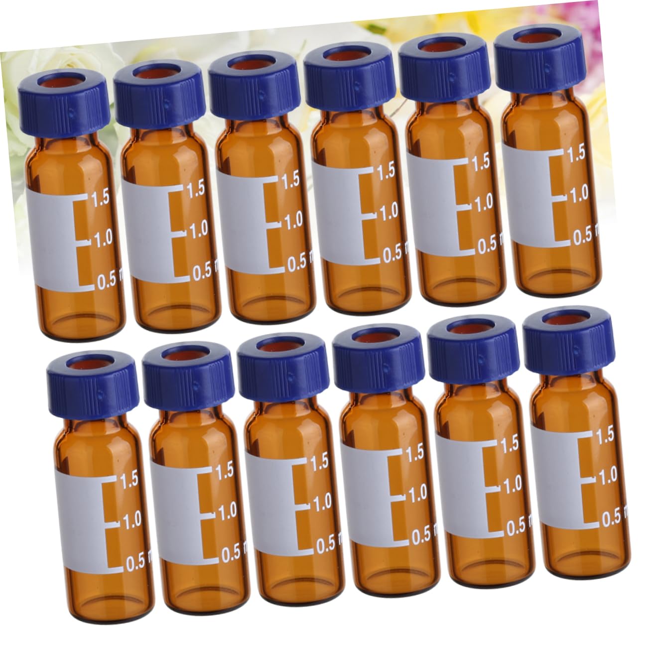 Ciieeo 3 Series Frascos De Muestreo De Vidrio Almacenamiento De Muestras Y Cromatografía 100 Piezas X 3