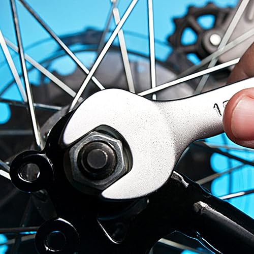 Miniatura 6 de Juego de 2 llaves de trinquete métricas de 0.433 in con movimiento de 5 y endurecido y 72 dientes para proyectos de espacios métricos estrechos