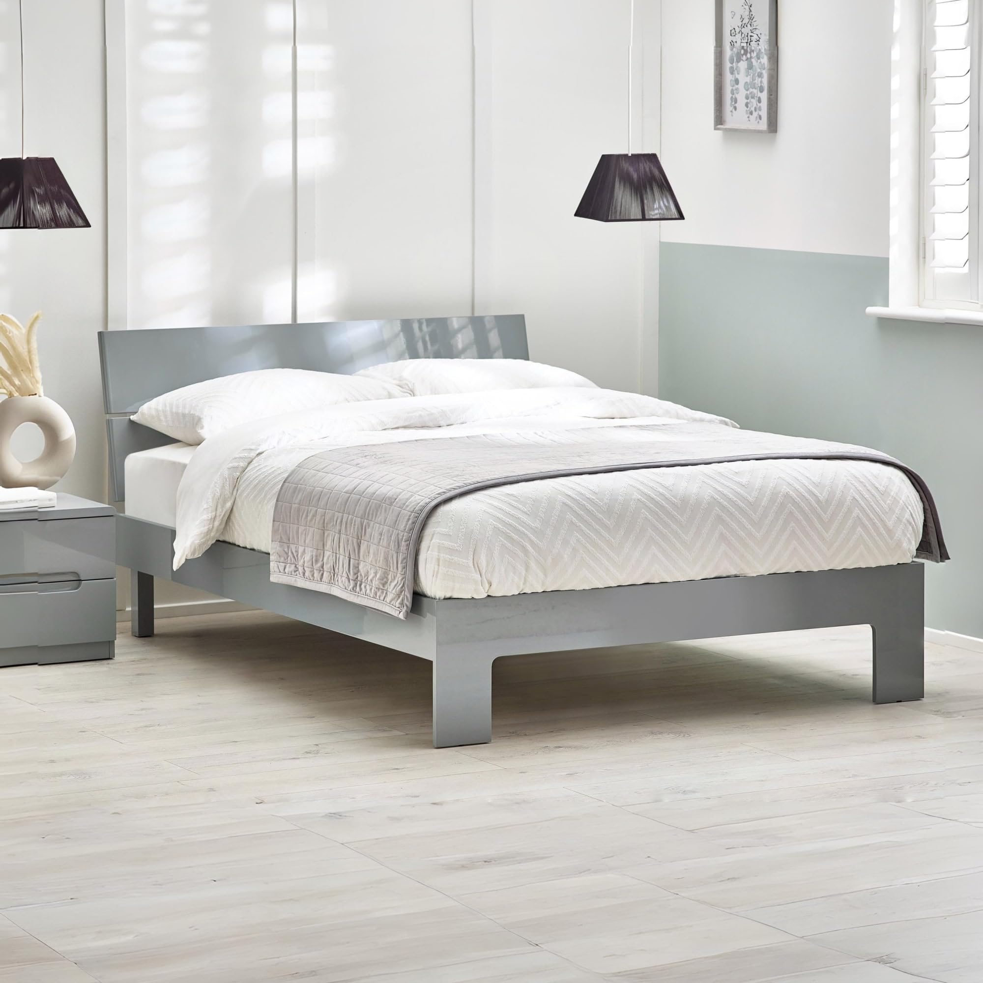 Julian Bowen Coxmoor Ivory and Oak Coffee Table