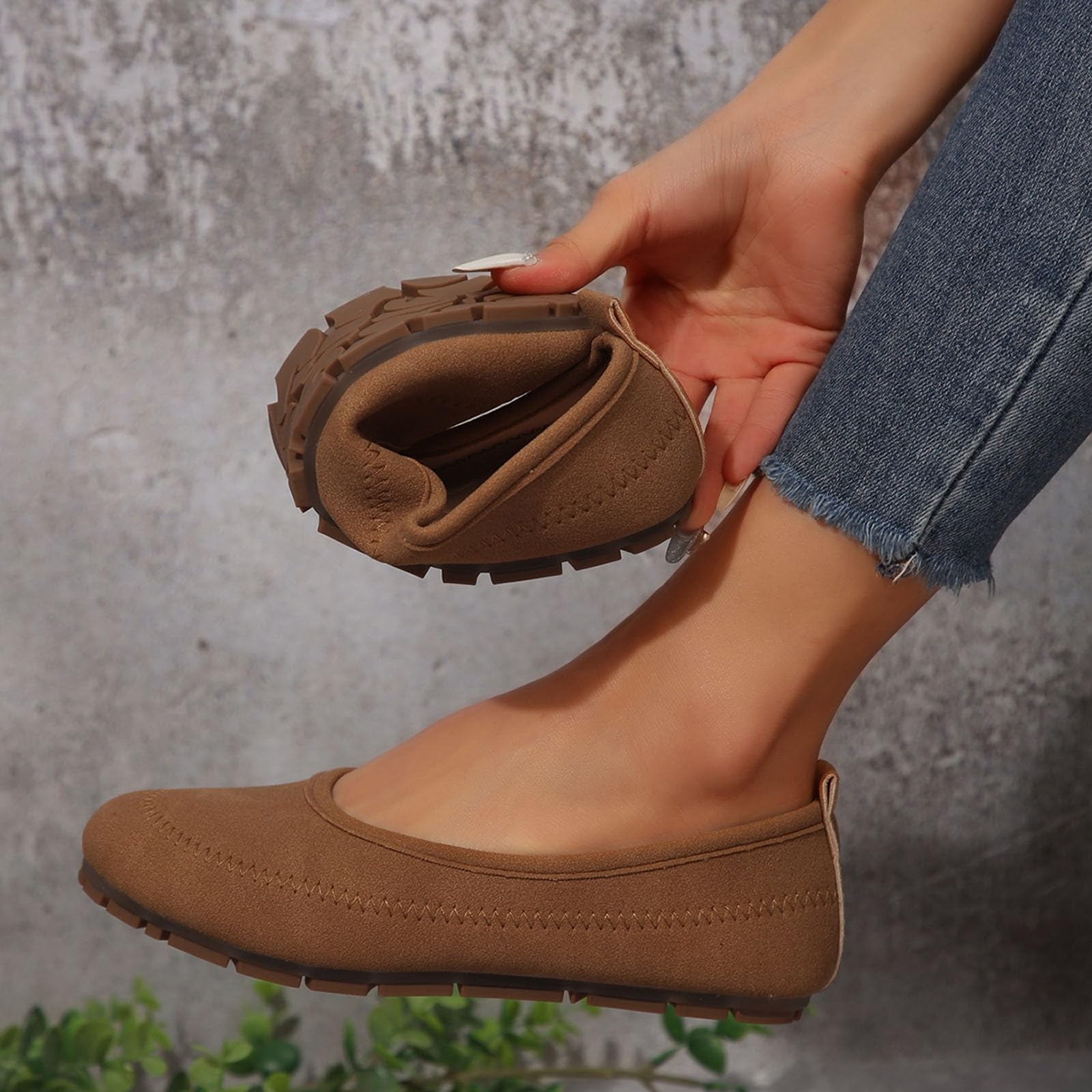 Zapatos de vestir casuales para mujer, cómodos, con cordones, puntera redonda, sin cordones, para mujer