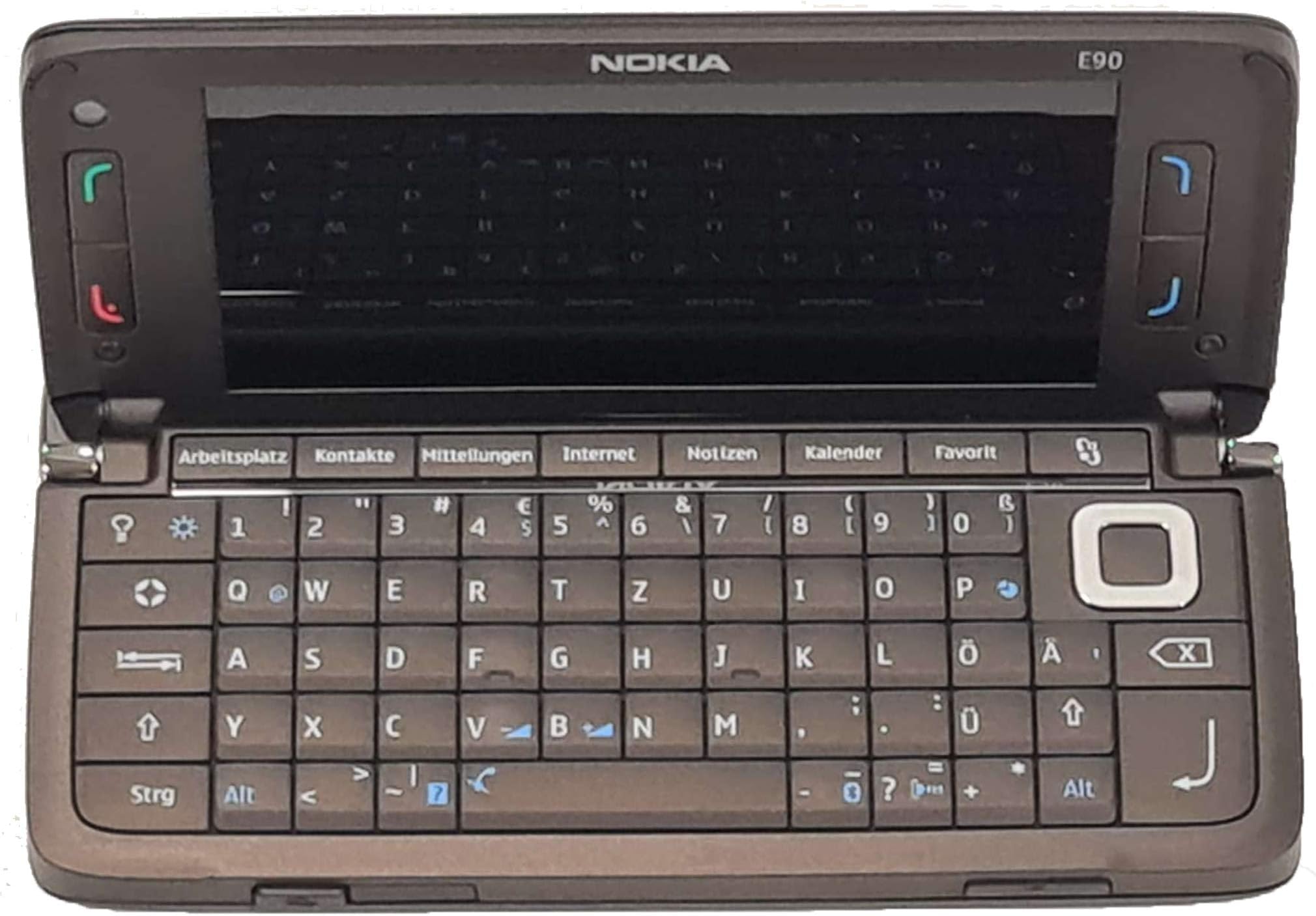 Nokia E90 Communicator with QWERTZ Keypad (GSM only, No CDMA) Factory Unlocked 3G Cell Phone (Mocha)