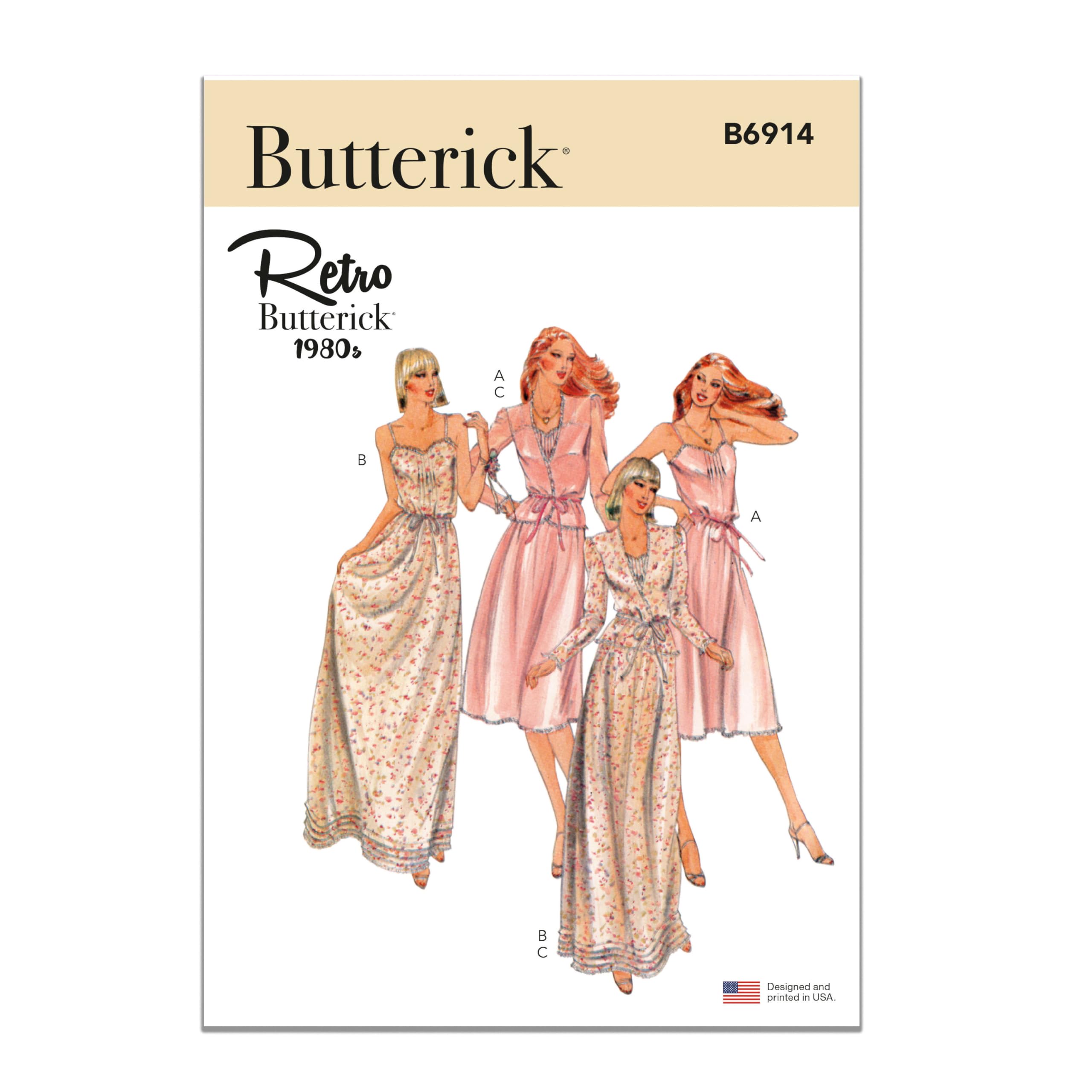 Butterick Sewing Pattern 6914