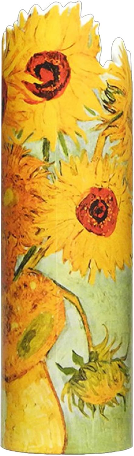 John Beswick Silhouette D'Art Vase - Van Gogh Sunflowers - New In Box
