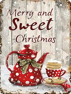 Christmas 5D Diamond Painting Kits for Adults Beginners,DIY Winter Teapot Teacup Diamond Art Kits,Full Round Drill Diamond Dot Gem Art Kits,Home Wall Decor 12x16nch
