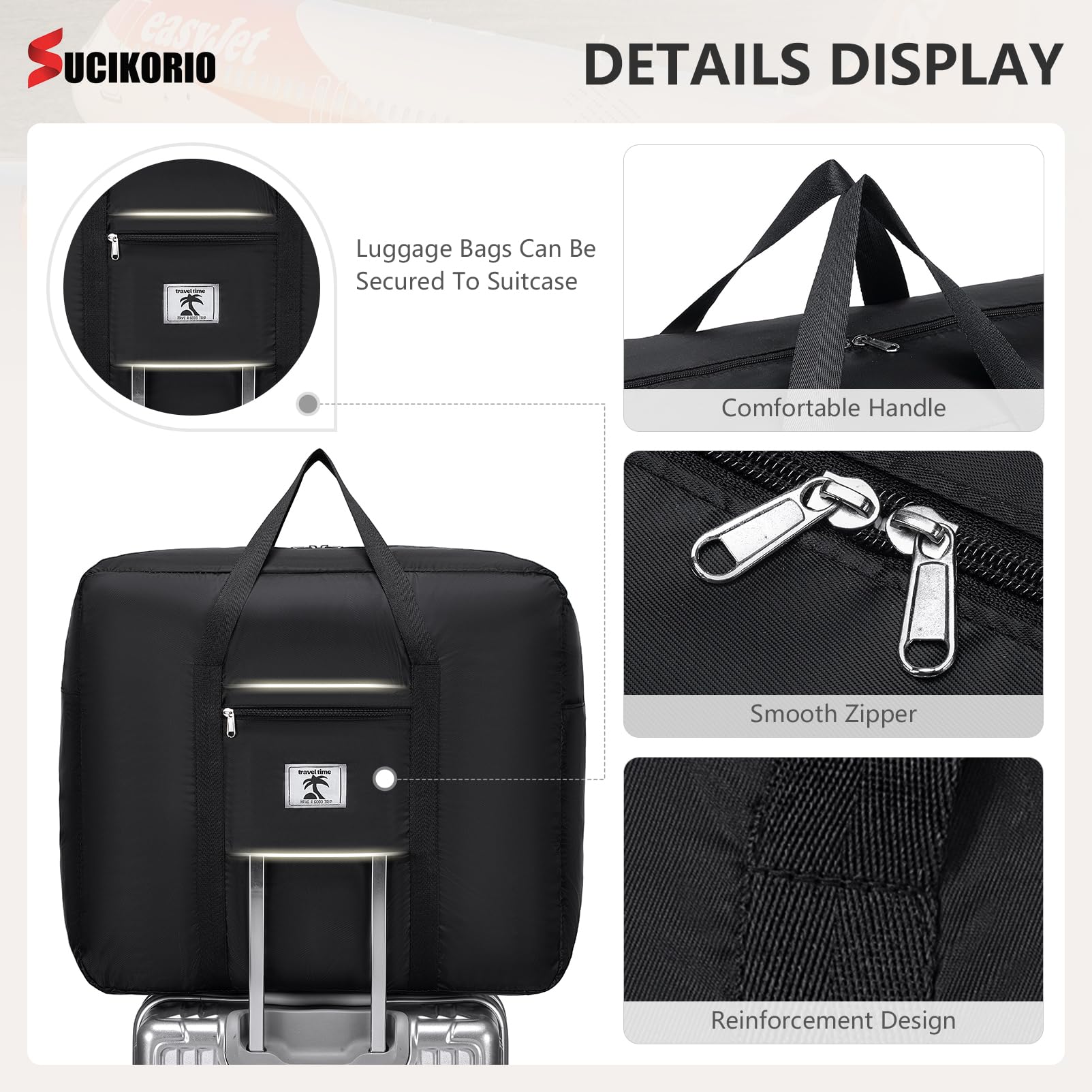 56x45x25cm New easyJet Jet 2 Sac de Voyage Cabine Avion sous Le Siege, étanche Oxford Bagage Cabine a Main 63L Grande Taille Imperméable Valise de Cabine Sacs Weekend pour Homme et Femme