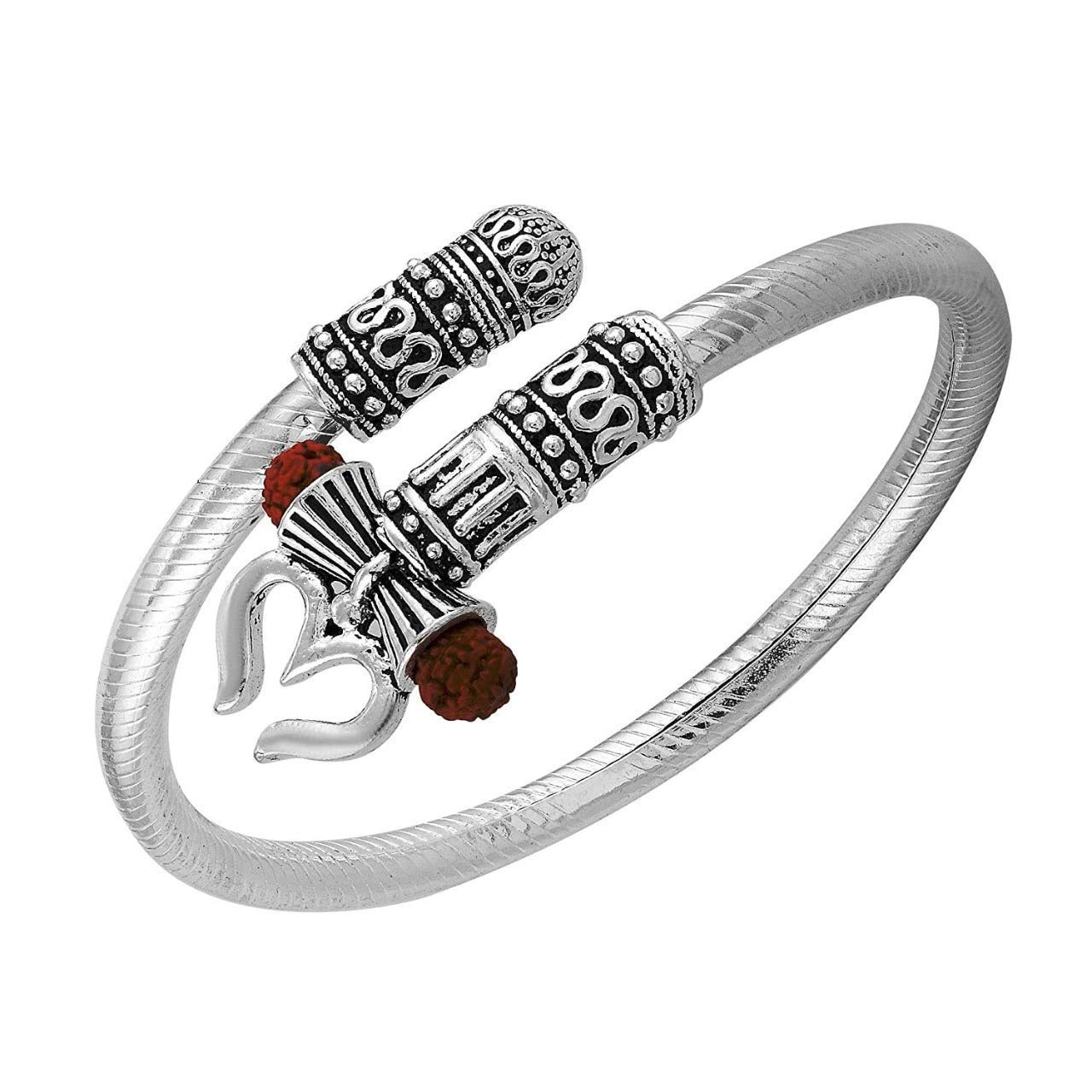 See full amazon price history chart for Curved Trishul Damroo Rudraksha Beads Silver Finish Oxidized Metal Kada Unisex Cuff Bracelets with Adjustable Closure for Men & Women Boys Traditional Designer Fashion Kada Bracelet Curved Trishul Damroo Rudraksha Beads Silver Finish Oxidized Metal Kada Unisex Cuff Bracelets with Adjustable Closure for Men & Women Boys Traditional Designer Fashion Kada Bracelet (B08WLPJVRT) Amazon Price History, Amazon Price Tracker