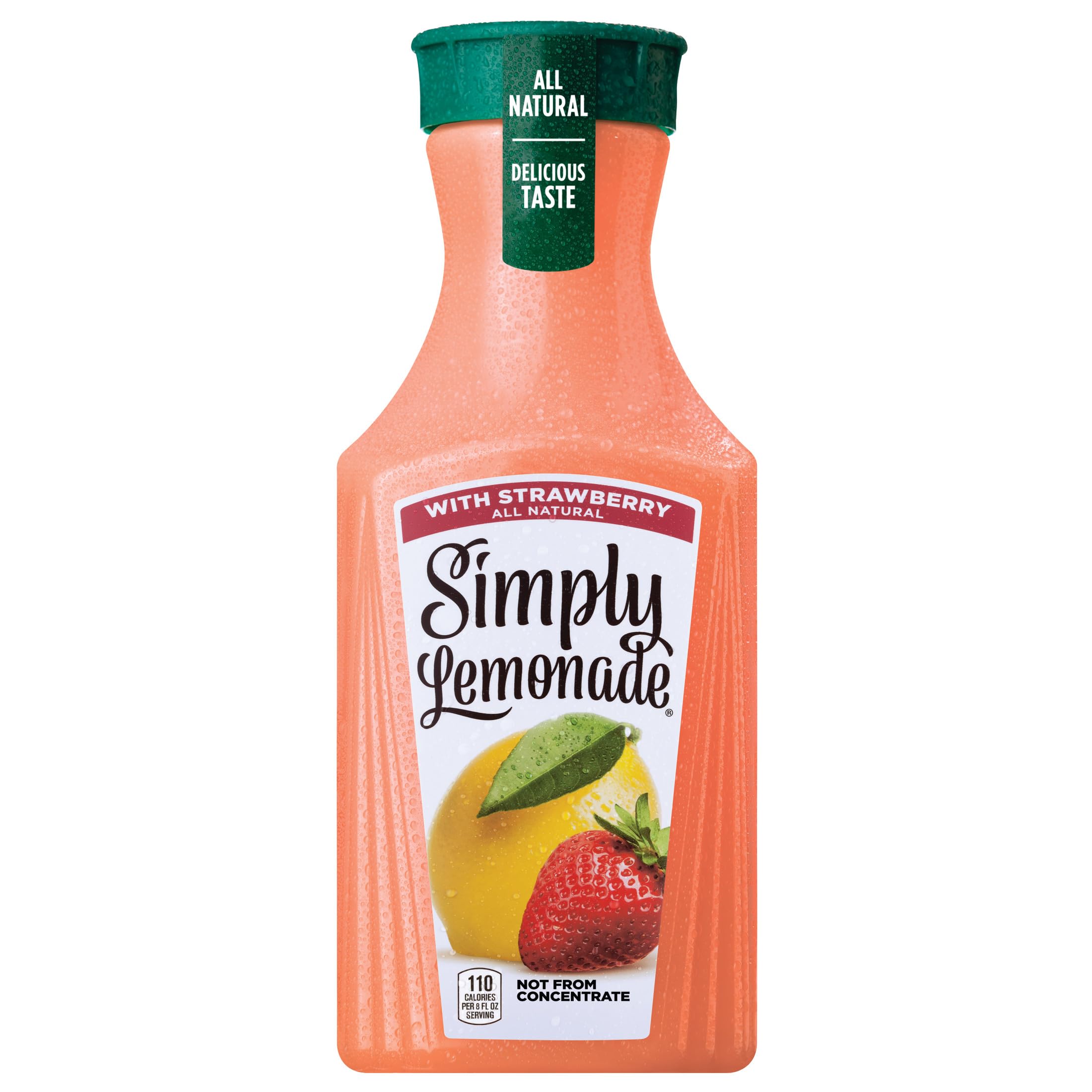 Simply Lemonade with Strawberry 52 Fl Oz Bottle