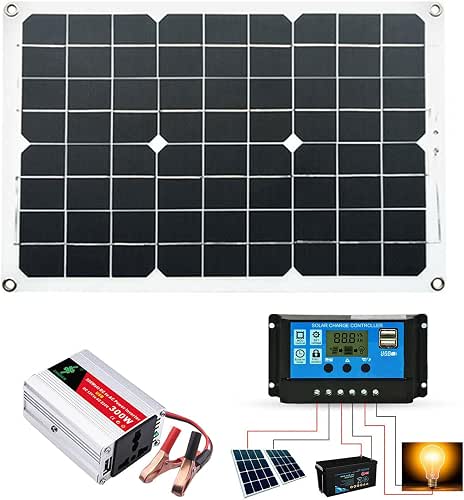 Solar Panel Kit, Complete Solar Panel Kit, for RV Off
