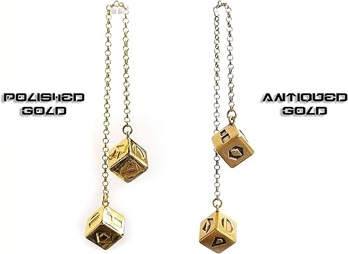 Miniatura 9 de Real Metal Lucky Sabacc Dice - Han Solo - Star Wars (Polished Gold)