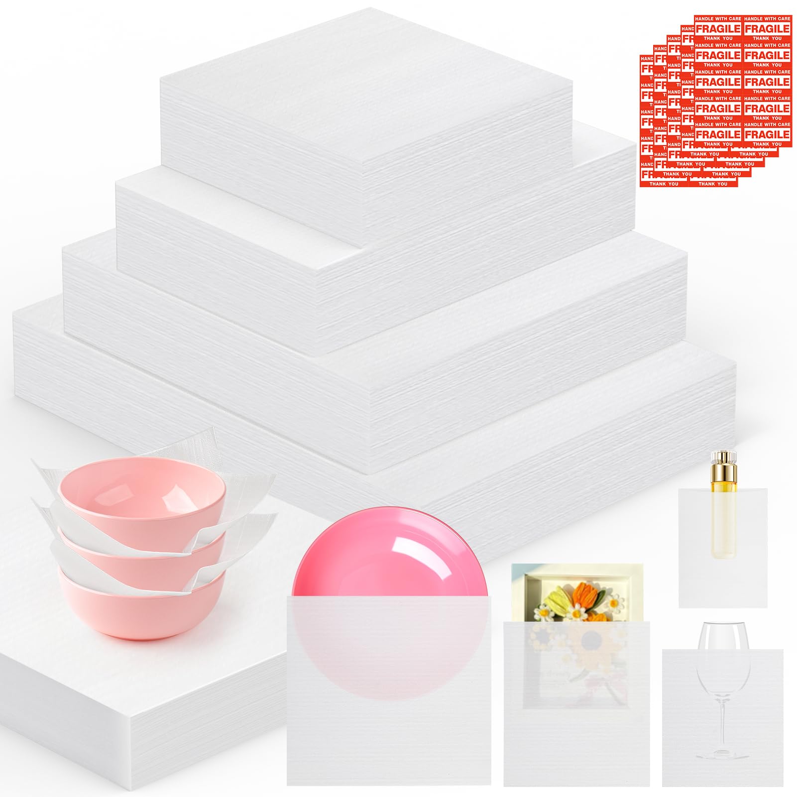 560-Piece Dish Packing Supplies for Moving
