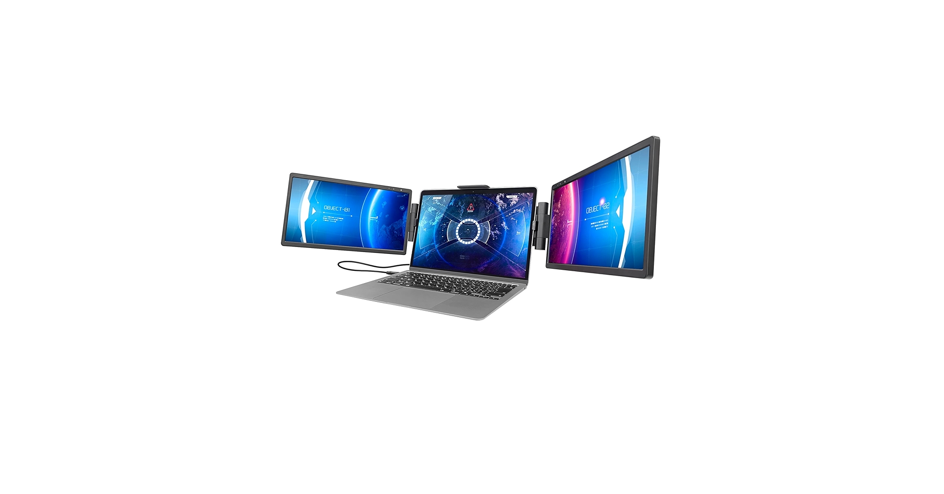 【値下げしました】2面モバイルモニター PROMETHEUS DUAL 71iPZ7ipwnL.jpg_BO30,255,255,