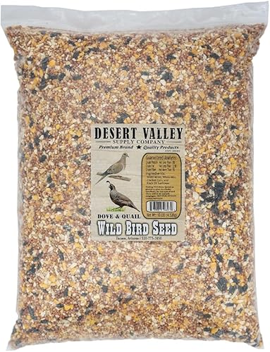 Desert Valley Premium Paloma y codorniz Semilla de ave silvestre 10 libras