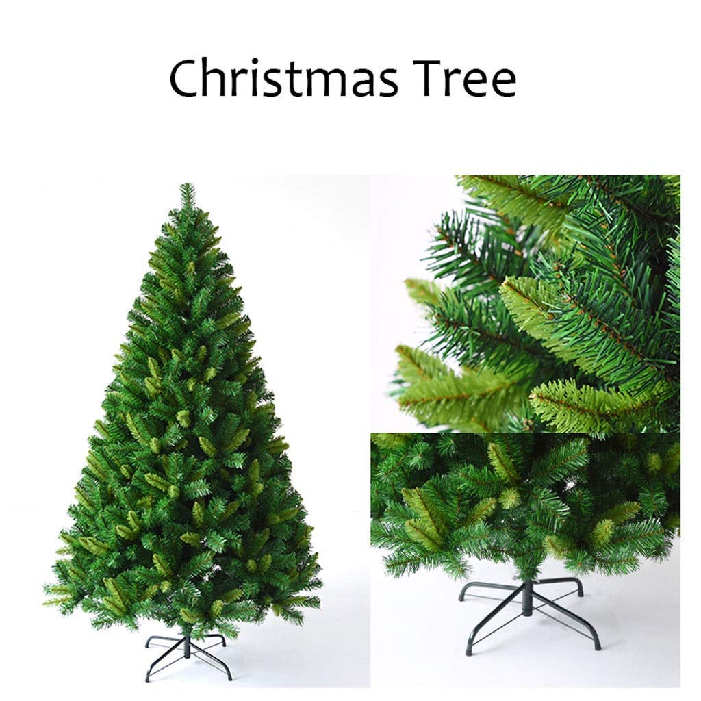 Amazon.co.jp: PVCグリーンクリスマスツリー、混合葉暗号化人工