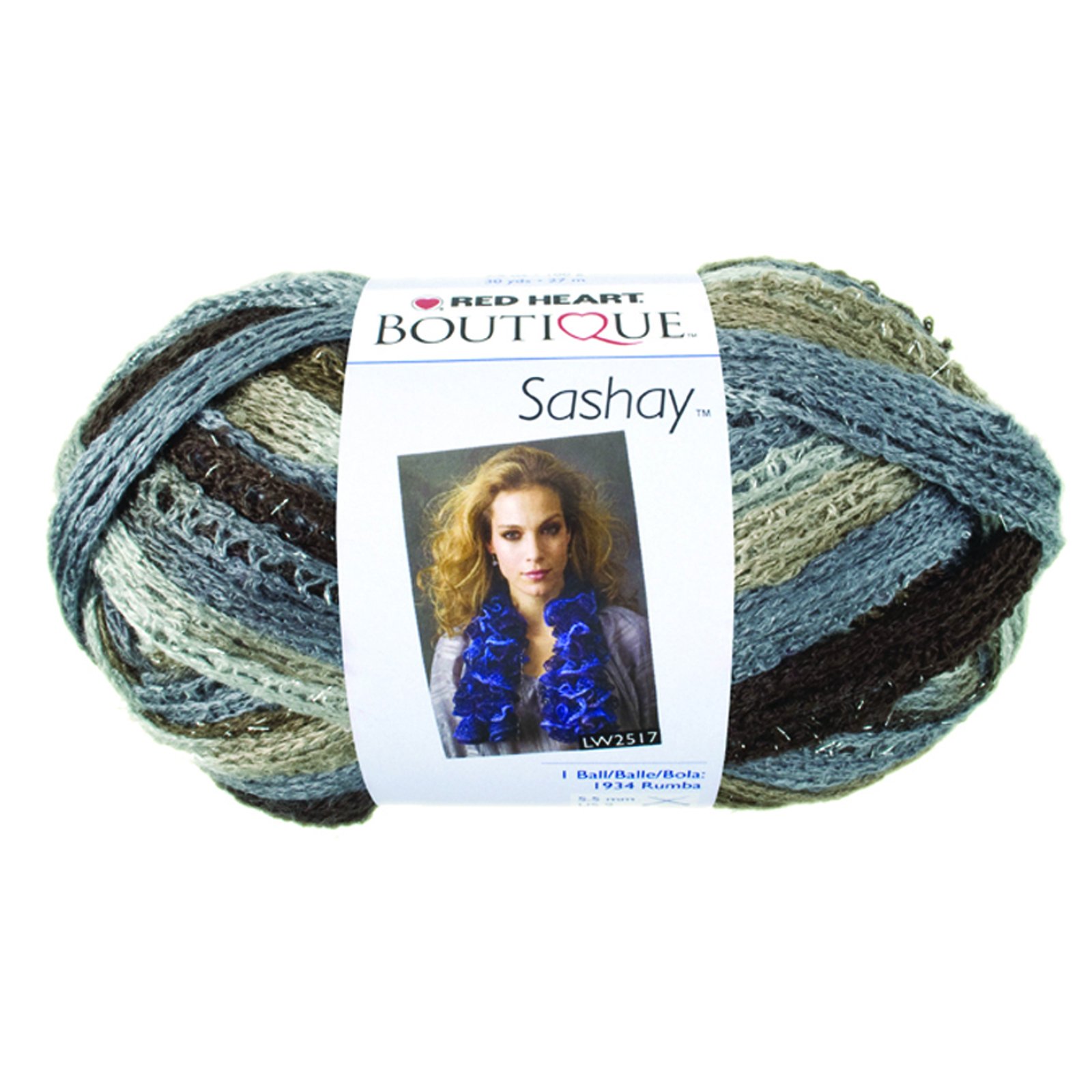 RED HEART Boutique Sashay Yarn, Waltz