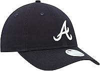 Vista 3 de New Era Gorra MLB Core Classic 9TWENTY ajustable para mujer, talla única