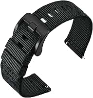 Pulseiras de relógio de liberação rápida, pulseira masculina de nylon militar, várias cores e largura (18 mm, 19 mm, 20 mm, 22 mm, 24 mm)