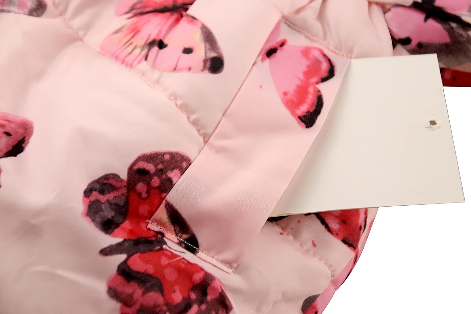 Miss Bei Girl's Winter Coat Jacket Hooded Kids Toddler Flower Print Parka Outwear Warm Cotton Puffer Hooded Jacket - Image 4