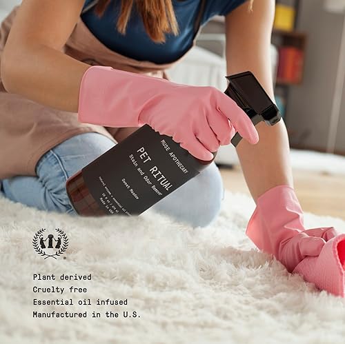 Miniatura 6 de Muse Apothecary Limpiador completo de alfombras enzimáticas para eliminar manchas y olores de mascotas, removedor de manchas de perros y
