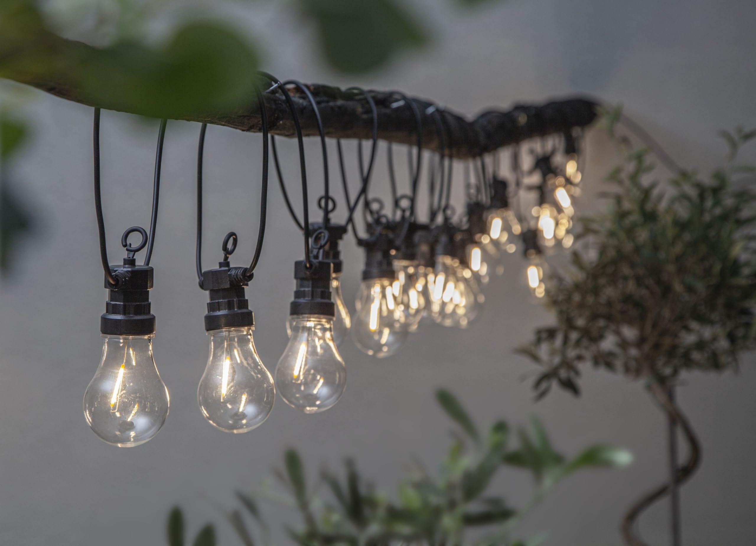 Star LED-Party-Kette 'Circus Filament', 20-teilig,