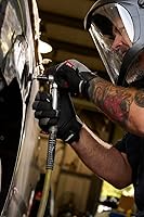 Vista 5 de Ingersoll Rand 301BK - Kit de piedra para amoladora neumática angular, 21,000 RPM, 0.25 HP, pinza de 1/4", escape delantero