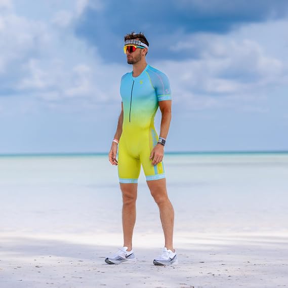 Synergy Triathlon Tri Suit - Men's Elite Short Sleeve Trisuit