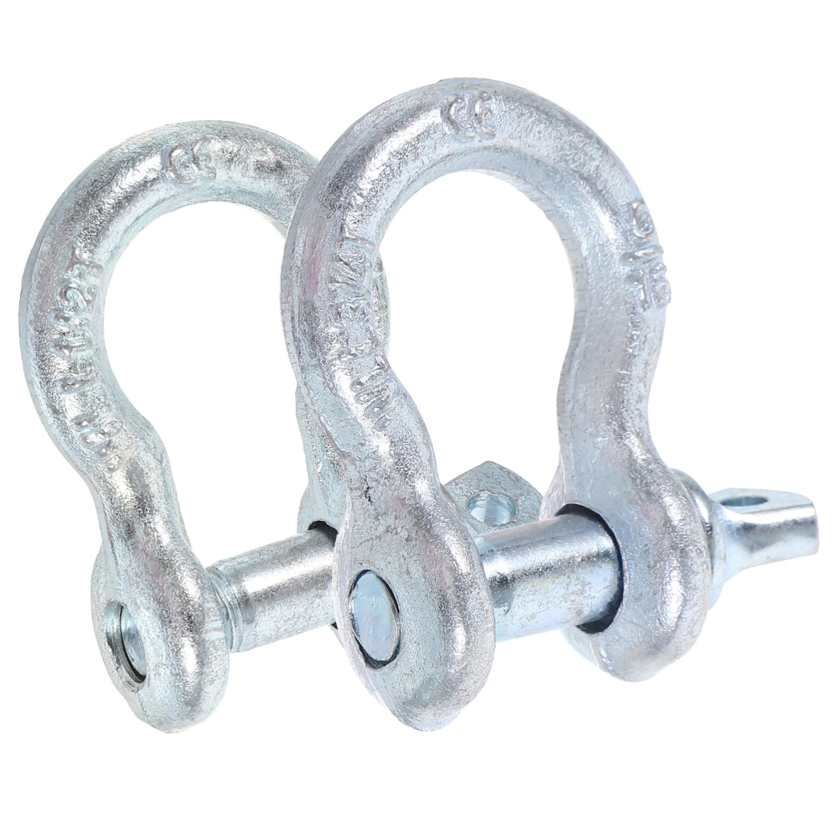 IWOWHERO 5/16in d Ring Shackles American Made Tow Shackles Tow Hooks for Trucks d Ring Towing Products