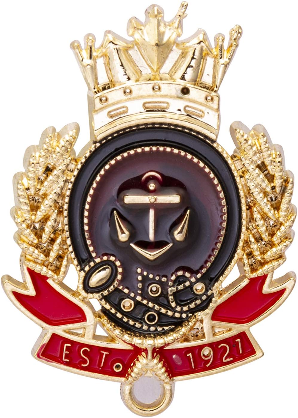Knighthood British Royal Navy Chief Petty Officer's Badge Lapel Pin Brooch for Men