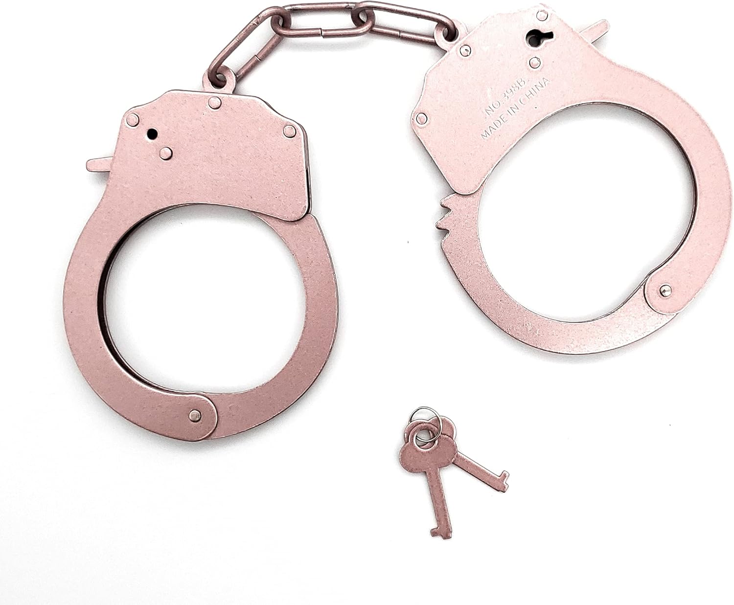 NC JASINCESS Toy Metal Handcuffs with Keys Police Costume Prop