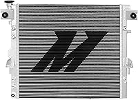 Vista 1 de Mishimoto MMRAD-WRA-07V2, radiador de aluminio compatible con Jeep Wrangler JK, 2007-2017, plateado